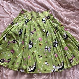 Pinup Couture Little Jun Skirt in Snow White Print
